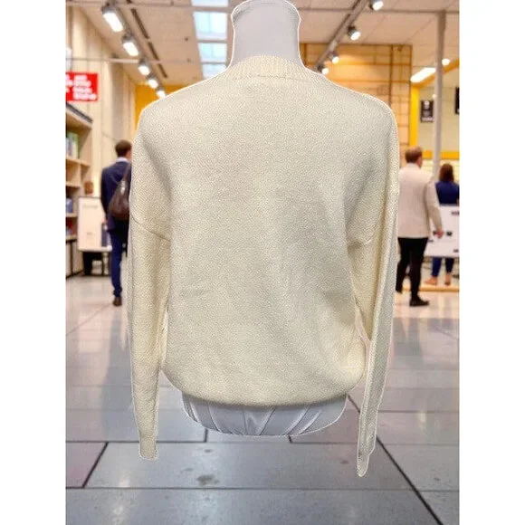 Size Medium - Anniewear cream color sweater - Picture 2 of 3